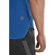 CEP - tricou tehnic femei - the run shirt short sleeve v4 - blue