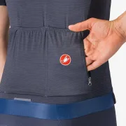 Castelli - tricou ciclism maneca scurta tailored fit - Espresso R--A/D Jersey - albastru Twilight