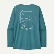 Patagonia - bluza - W Capilene Cool Daily Graphic Waters - Albastru