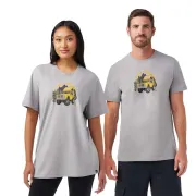 Smartwool - tricou merino - Long Weekend Short Sleeve Graphic Tee - Gri