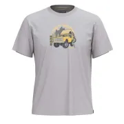 Smartwool - tricou merino - Long Weekend Short Sleeve Graphic Tee - Gri