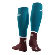 CEP - sosete compresie inalte - the run socks tall v4 W - petrol | dark red