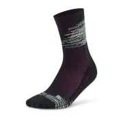 CEP - sosete compresie medii - paris vibes 80`s socks mid cut W - black | green mix