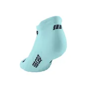 CEP - sosete compresie sub glezna - the run socks no show v4 W - light blue