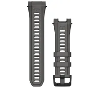 Garmin curea silicon cu latime de 26mm gri Charcoal - pentru Instinct 3 50 mm