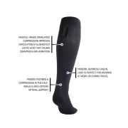 CEP - sosete compresie inalte - business socks tall v2 - black