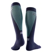 CEP - sosete compresie inalte - ultralight socks tall v3 - blue | light blue