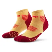 CEP - sosete compresie sub glezna - run socks low cut 5.0 - marigold | burgundy