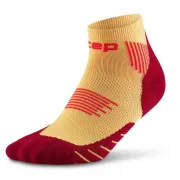 CEP - sosete compresie sub glezna - run socks low cut 5.0 - marigold | burgundy