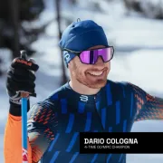 Ochelari de soare electro fotocromatici React Swiss REV NOVA - lentila mov si rama neagra - masura S