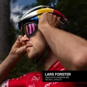 Ochelari de soare electro fotocromatici React Swiss REV NOVA - lentila mov si rama neagra - masura S