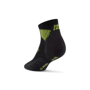 CEP - sosete compresie peste glezna - core run low cut 5.0 - black I lime