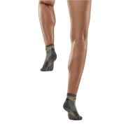 CEP - sosete compresie peste glezna - hiking light merino low-cut socks W - sand | grey