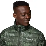 Columbia - Geaca Barbati Columbia Powder Lite II Printed - verde