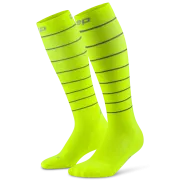 CEP - sosete compresie inalte - PRO run socks reflective tall 3.0 - neon yellow