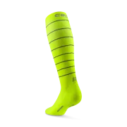CEP - sosete compresie inalte - PRO run socks reflective tall 3.0 - neon yellow