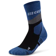 CEP - sosete compresie medii - max cushion hiking merino mid-cut - grey I blue