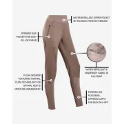 CEP - pantaloni lungi - cold weather pants W - maro