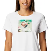 Columbia - Tricou Femei Columbia Alpine Way Screen Ss Tee - alb