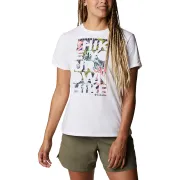Columbia - Tricou Femei Columbia Sun Trek Ss Graphic Tee - alb