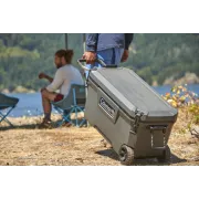 Lada frigorifica pasiva Coleman Convoy 97L gri cu manere si roti balamale metalice 96 x 45 x 48 cm - 2213849