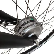 Bicicleta electrica Devron 28220 - 28 inch, M, Negru