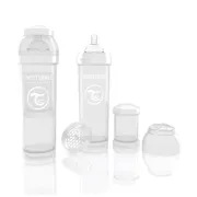 Biberon Anticolici Twistshake 330 Ml - Alb