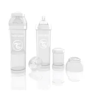 Biberon Anticolici Twistshake 330 Ml - Alb