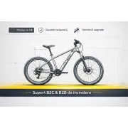 Bicicleta MTB Devron Tsunami - 29 inch, M, Negru