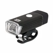 Set Lumini Bicicleta P2R NITION 10C USB, Acumulator Li-Pol, Negru