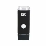 Set Lumini Bicicleta P2R NITION 10C USB, Acumulator Li-Pol, Negru