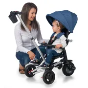 Tricicleta Ultrapliabila QPlay Nova - Albastru