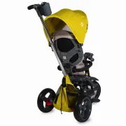 Tricicleta Copii Multifunctionala 4 In 1 Coccolle Velo - Galben