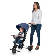 Tricicleta Ultrapliabila QPlay Nova Rubber - Albastru