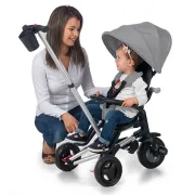 Tricicleta Ultrapliabila QPlay Nova - Gri