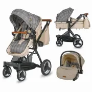Carucior Transformabil 3 In 1 Coccolle Ambra - Bej