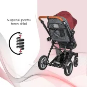 Carucior Transformabil 3 In 1 Coccolle Ambra - Bej