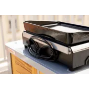 Plancha electrica Campingaz Electric 1XD fonta emailata curatare usoara husa inclusa - 2198523