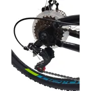 Bicicleta Full suspension DHS Polar Flash - 26 Inch, Negru