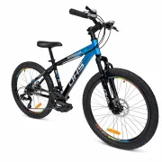 Bicicleta Copii Dhs Terrana 2423, model 2026 - 24 Inch, Albastru-Negru