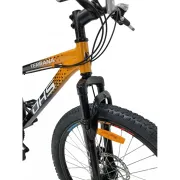 Bicicleta Copii Dhs Terrana 2423, model 2026 - 24 Inch, Portocaliu-Negru