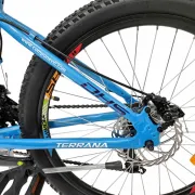 Bicicleta Copii Dhs Terrana 2423, model 2026 - 24 Inch, Violet-Albastru