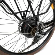 Bicicleta electrica Trekking Prophete 51581 - 28 inch, XL, Negru