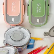 Caserola rotunda Nava We care 850 ml albastru