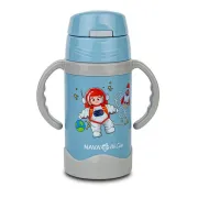 Sticla termoizolanta Nava We care 300 ml albastru