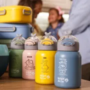 Sticla termoizolanta Nava We care 350 ml albastru