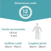 Balance bike Qplay Racer Rosu nou