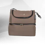 Carucior modular 2in1 Coccolle Serry Light taupe+ Scoica auto iSize Coccolle Knox Black