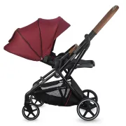 Carucior modular 3in1 Coccolle Saliara Cabernet+ Scoica auto iSize Coccolle Knox Black