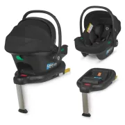 Carucior modular 4in1 Coccolle Lissia Moss green cu Scoica auto iSize Coccolle Knox Black si Baza isofix iSize Coccolle Knox